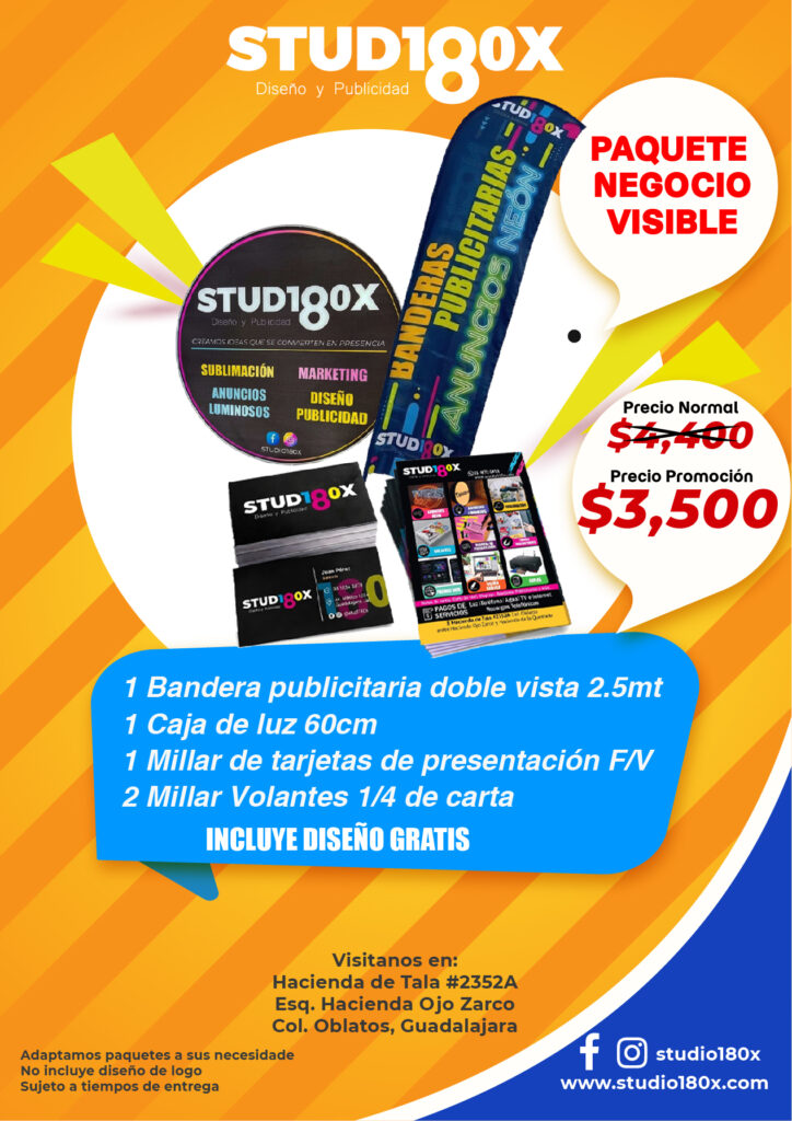 paquete NEGOCIO VISIBLE
